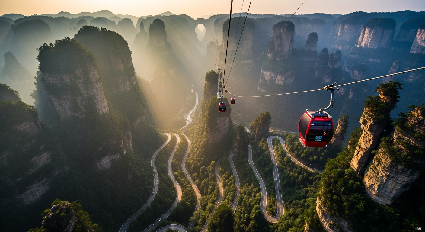 Tianmen Mountain Cable Car Tickets