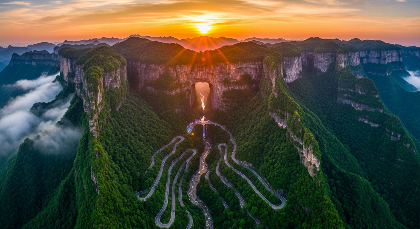 Tianmen Mountain & Zhangjiajie National Forest Park Combo